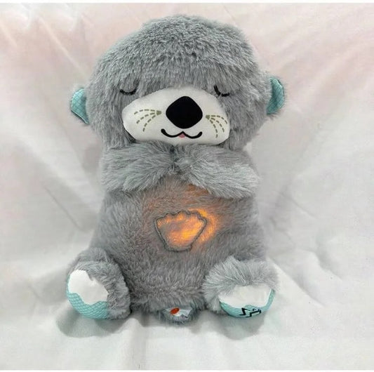 Breathing Teddd – Glowing Sensory Plush with Music & Lights for Baby Sleep & Pla