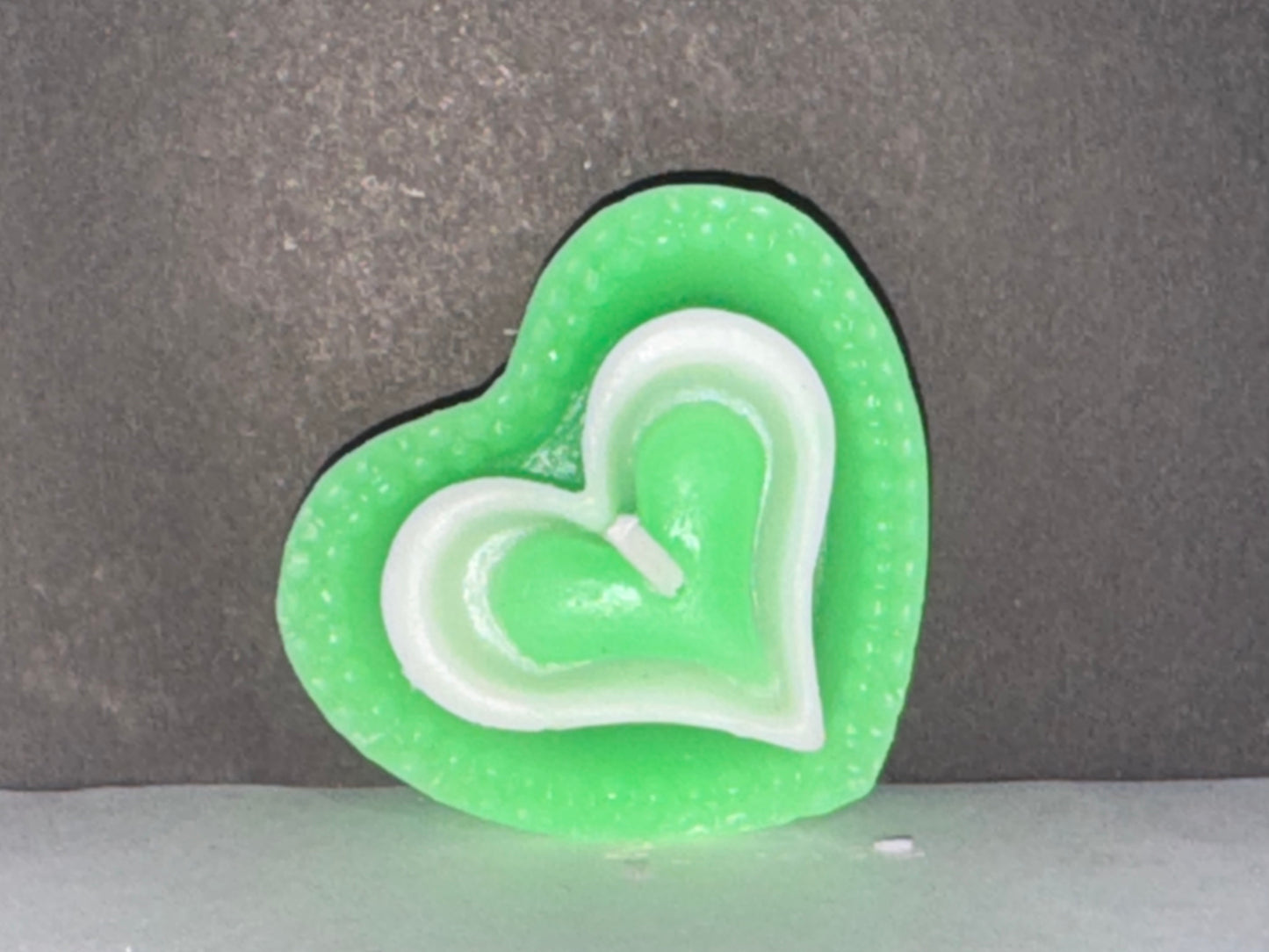 Heart-Shaped Designer Wax Candles – Multicolour Decorative Set of 6 for Diwali & Special Occasions