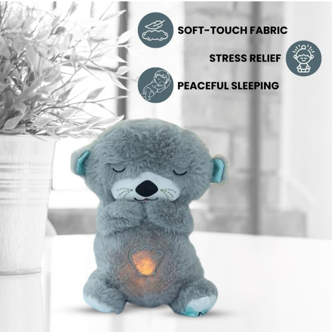 Breathing Teddd – Glowing Sensory Plush with Music & Lights for Baby Sleep & Pla